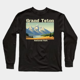 Grand Teton National Park Long Sleeve T-Shirt